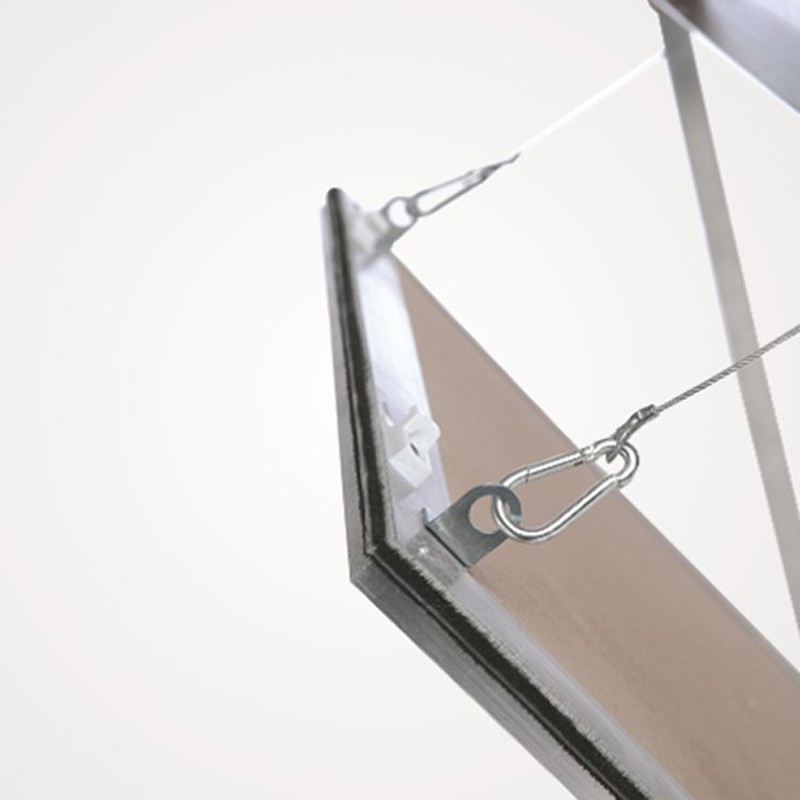Botole d'ispezione acustiche FF Systems F2 AKL per soffitti/pareti in cartongesso, 12,5mm(2pz) FF Systems - 3