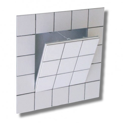 Botole d'ispezione piastrellabili FF Systems F3 per pareti in cartongesso, 25mm(2pz) FF Systems - 1