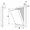 Botole d'ispezione piastrellabili FF Systems F3 per pareti in cartongesso, 25mm(2pz) FF Systems - 5