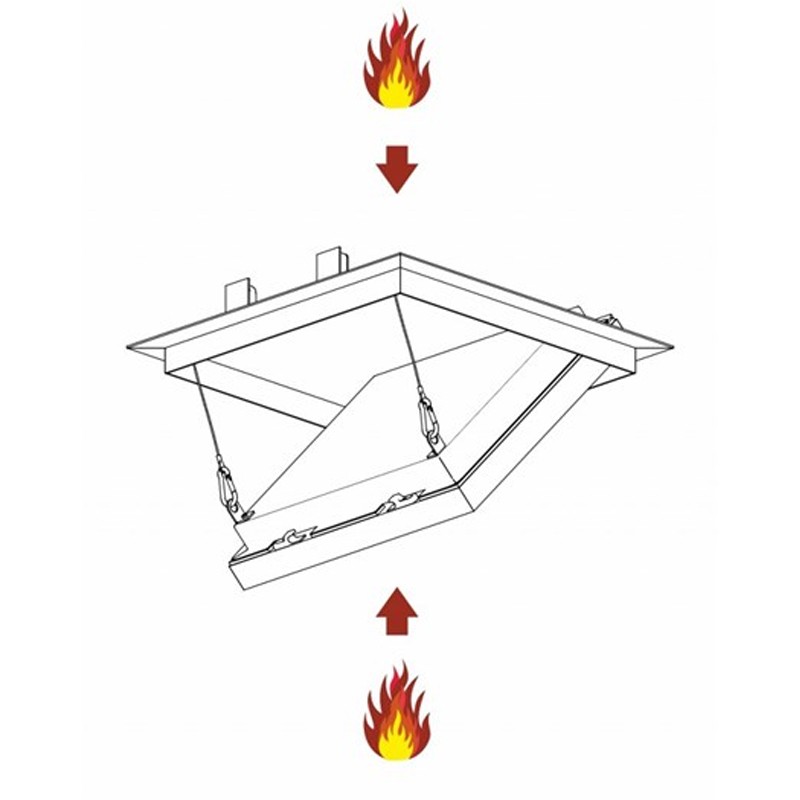 Botole d'ispezione acustiche antincendio FF Systems BDA per pareti/soffitti, 25mm(2pz) FF Systems - 4