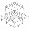 Botola d'ispezione per controsoffitto FF Systems F6 resistente al fuoco EI90, GKF 40mm FF Systems - 4