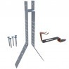 Kit S Riwega per la posa di coppi lisci su coperture ventilate Riwega - 1