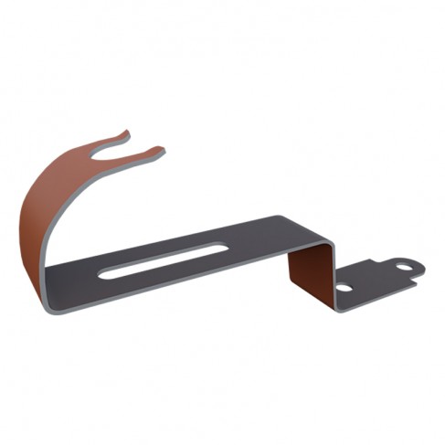 Ganci fermacolmo Riwega B02 marroni per colmi in cemento (50pz)