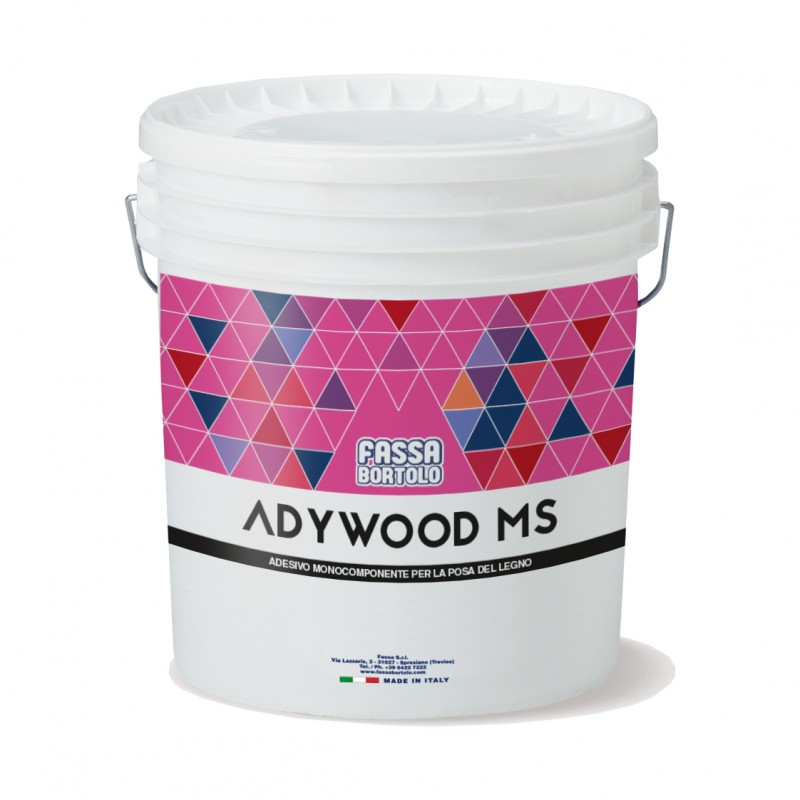 Adesivo monocomponente Fassa Adywood MS (Secchio da 15 Kg)