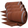 Sottocolmo ventilato Riwega Tiroll Air rosso marrone in alluminio, 5metri