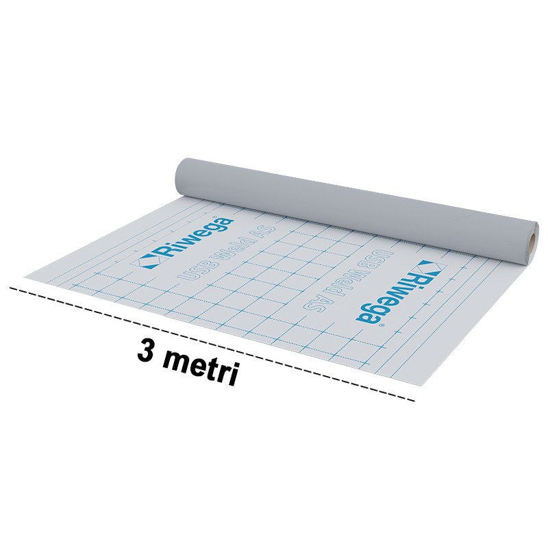 Membrana da tetto impermeabile traspirante Riwega USB Weld AS in PU (rotolo 3x30 metri) Riwega - 1
