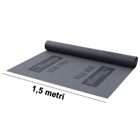 Membrana da tetto impermeabile traspirante Riwega USB Vita in PET (rotolo 1,5x50 metri) Riwega - 1