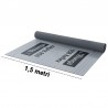 Membrana da tetto impermeabile traspirante Riwega USB Reflex Plus TOP SK in PE con doppia banda adesiva (rotolo 1,5x50 metri) Ri