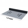 Membrana da tetto impermeabile traspirante Riwega DO 135 TOP SK in PP con doppia banda adesiva(rotolo 1,5x50 metri) Riwega - 1