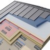 Strato separatore per coperture in metallo Riwega USB Drenlam Bluetech in PP (rotolo da 1,25x20 metri) Riwega - 2