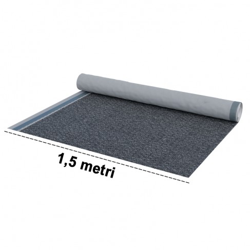 Strato separatore per coperture in metallo Riwega USB Drenlam Diff TOP SK in PP con doppia banda adesiva (rotolo 1,5x24mt) Riweg