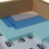 Barriera al vapore multiuso Riwega DS 65 PE per sottomassetto, pareti e soffitti (rotolo 3x33 metri) Riwega - 2