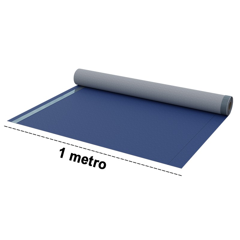 Barriera al vapore per tetti Riwega DS 28 750 PP TOP SK a base bituminosa con doppia banda adesiva (rotolo 1x30 metri) Riwega - 
