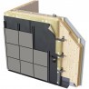 Membrana traspirante resistente al fuoco Riwega USB Windtop UV A2 / 225 per facciate ventilate (rotolo 50 metri) Riwega - 2