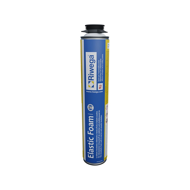 Schiuma poliuretanica Riwega Elastic Foam per isolamento termo-acustico serramenti (12pz) Riwega - 1