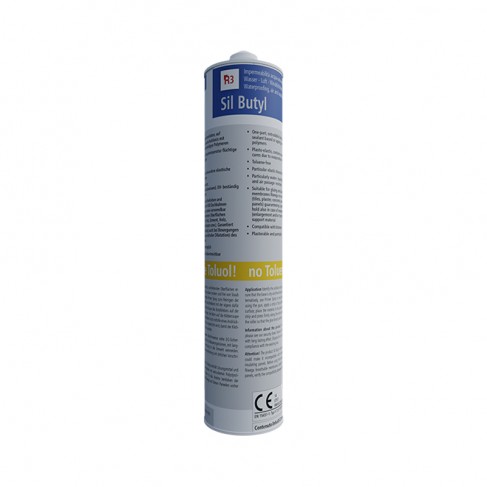 Collanti universali Riwega Sil Butyl elastici per schermi e membrane traspiranti in cartucce da 310ml (20pz) Riwega - 1