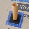 Collarino di tenuta Riwega AIR Stop Universal 195x195mm per sigillare cavi e tubazioni 2/55mm Riwega - 2