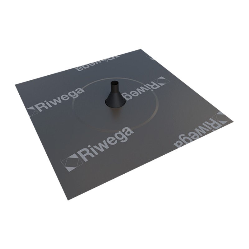 Collarini di tenuta Riwega AIR Stop EPDM D1 150x150mm per cavi elettrici, telefonici, antenne e parabole, dati 4-8mm(10pz) Riweg