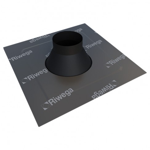 Collarini di tenuta Riwega AIR Stop EPDM RGD50 230x230mm per tubi di impianti solari e di scarico 50-72mm(2pz) Riwega - 1