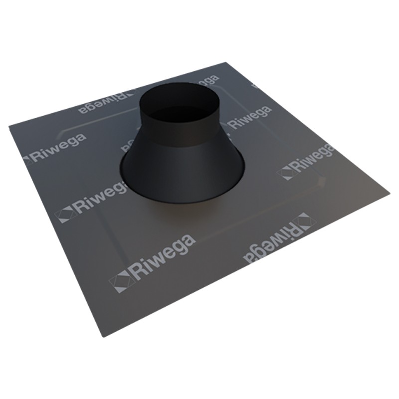 Collarini di tenuta Riwega AIR Stop EPDM RGD50 230x230mm per tubi di impianti solari e di scarico 50-72mm(2pz) Riwega - 1