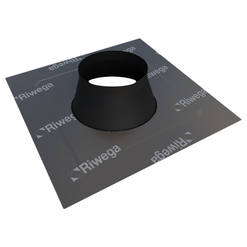 Collarini di tenuta Riwega AIR Stop EPDM RGD100 320x320mm per tubi di sfiato per bagni, cappa e gas 100-110mm(2pz) Riwega - 1