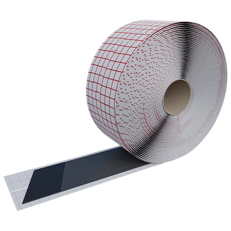 Bande adesive butiliche Coll Flexi Riwega elastiche pretagliate (rotolo 100mm x 15m) (4pz) Riwega - 1