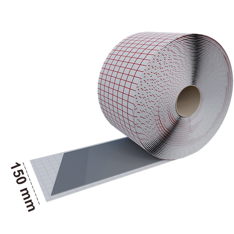 Bande adesive butiliche Coll 150 Riwega semiflessibili per sigillature lineari (rotolo 150mm x 15m) (4pz) Riwega - 1