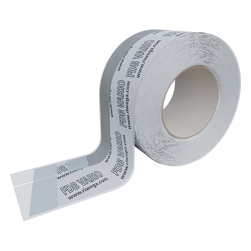 Nastri sigillanti FDB Vario Plus 100 Riwega per serramenti senza controtelaio (rotolo 75+25mm x 25m) (4pz) Riwega - 1