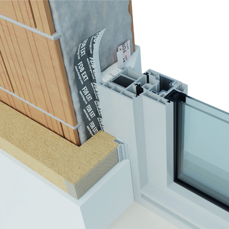 Nastri adesivi traspiranti FDB EXT VSK Plus 85 Riwega per serramenti esterni alta grammatura (85mmx25m) (4pz) Riwega - 2