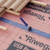 Rullino in plastica rigida Riwega per stesura nastri adesivi su supporti lisci e rigidi Riwega - 2