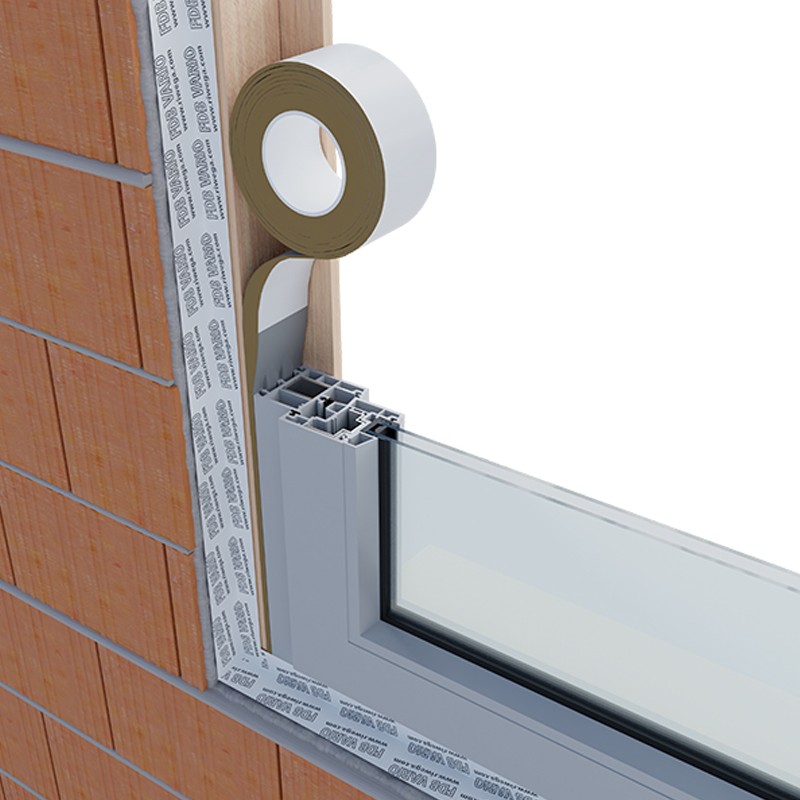 Guarnizioni Riwega GAE Trio 54 per serramenti autoadesiva impermeabile per isolamento termo-acustico (54mmx5,6m)(5pz) Riwega - 2
