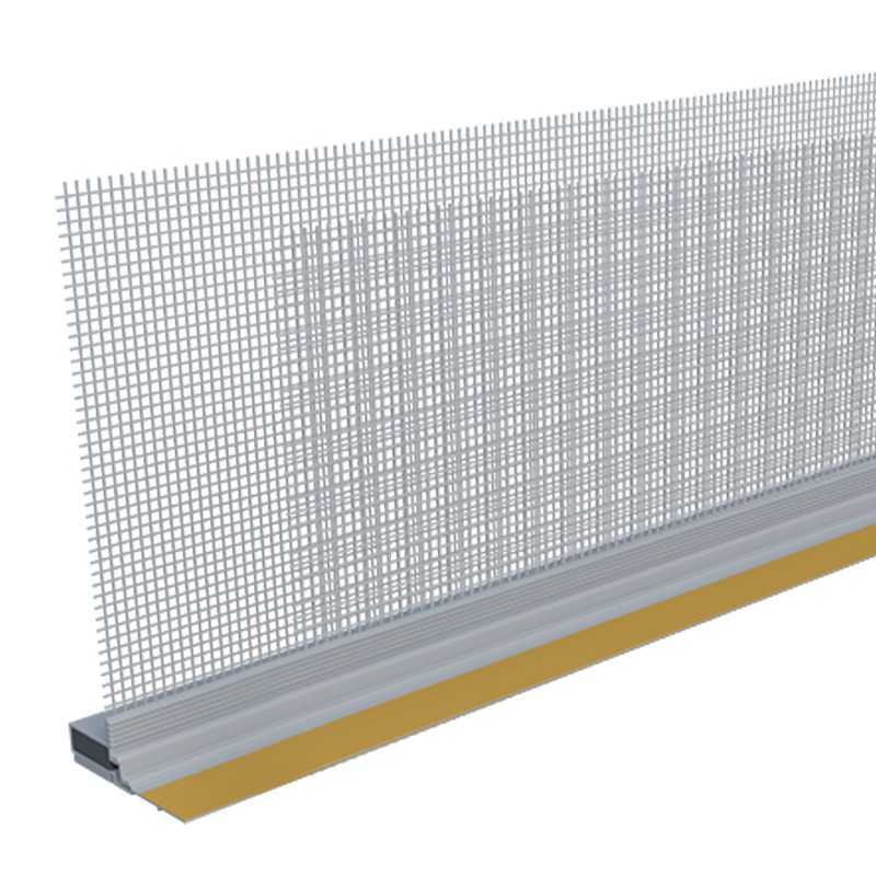 Profili a rete Riwega W29 Pro in plastica per giuntare il serramento sia all’intonaco che al cappotto (25mmx2,4)(25pz) Riwega - 