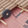 Guarnizioni punti chiodo Riwega Tip KONT 80 monoadesiva impermeabilizzante (80mmx30m)(7pz) Riwega - 2