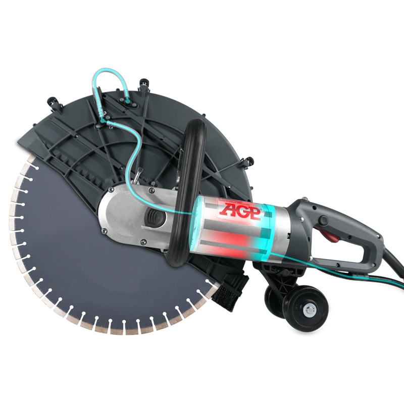 Troncatrice calcestruzzo AGP C18 per tagli a umido e secco fino a 175mm, 6600W AGP - 4