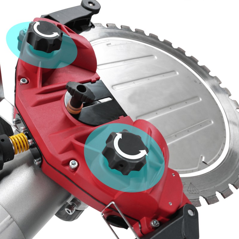 Troncatrice ad anello AGP R13 per tagli a umido su calcestruzzo fino a 220mm, 3200W AGP - 5