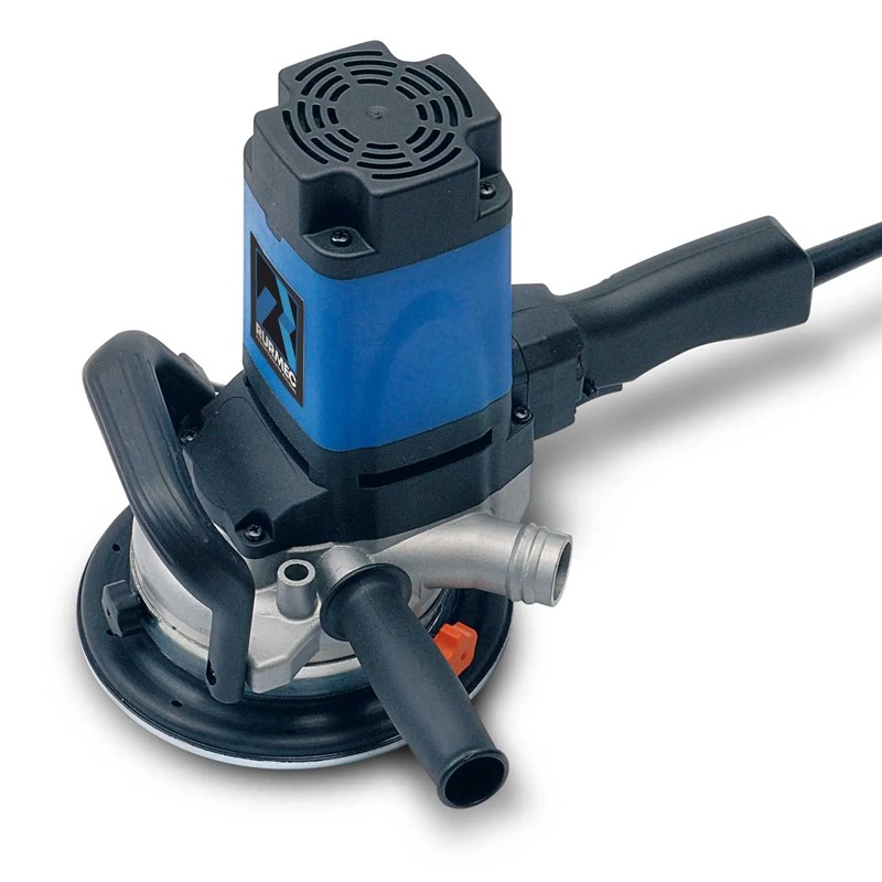 Levigatrice a fresa Rurmec RL 120 con cappa modulare e platorello da PRM 125, 1200W Rurmec - 1