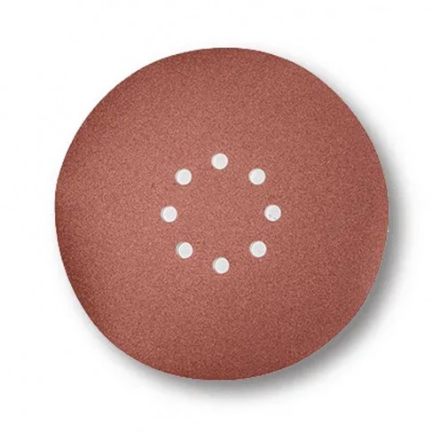 Disco abrasivo forato in carta Rurmec DCR 120-225 per carteggiatrici RC 1500 grana 120 (100pz) Rurmec - 1
