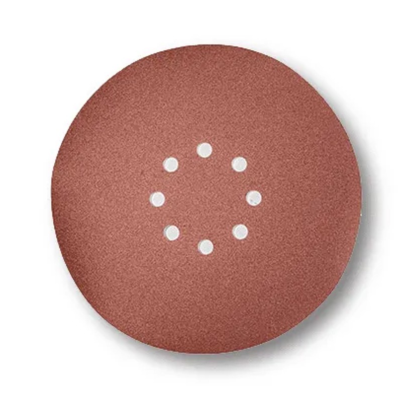 Disco abrasivo forato in carta Rurmec DCR 150-225 per carteggiatrici RC 1500 grana 150 (100pz) Rurmec - 1
