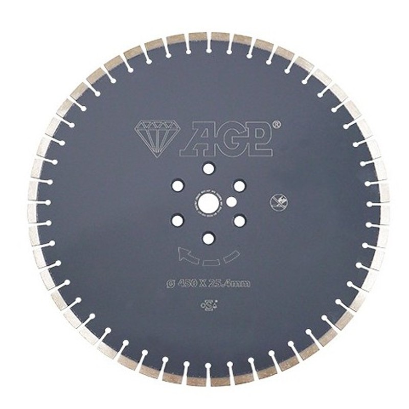 Disco per taglio a filo AGP per troncatrici C16 e C18, Ø405-457mm AGP - 1