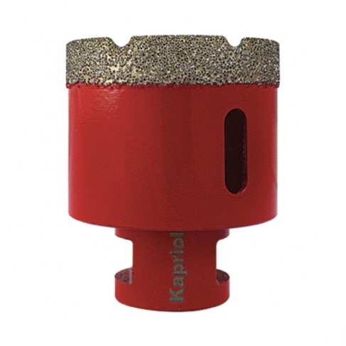 Foretto gres Kapriol per carotatura a secco (diam. 20, 27, 30, 35, 40, 50, 60, 65, 80, 100, 120)
