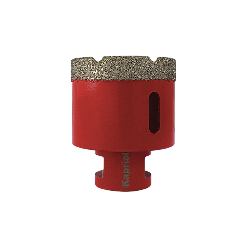 Foretto gres Kapriol per carotatura a secco (diam. 20, 27, 30, 35, 40, 50, 60, 65, 80, 100, 120)