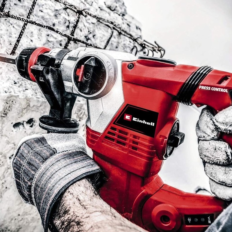 Martello tassellatore elettrico Einhell TE-RH 32 4F 1250W potenza 5J in valigetta con accessori Einhell - 6